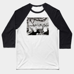 Butcher Shop, 1895. Vintage Photo Baseball T-Shirt